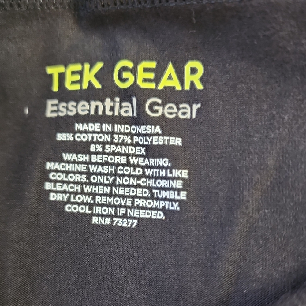 Tek Gear Womens Black Mid Rise Shorts. - Picture 5 of 5